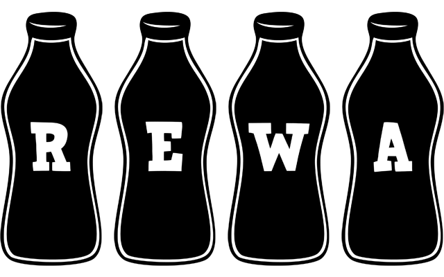 Rewa bottle logo