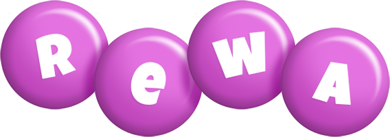 Rewa candy-purple logo