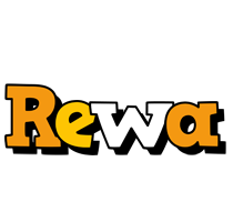 Rewa cartoon logo