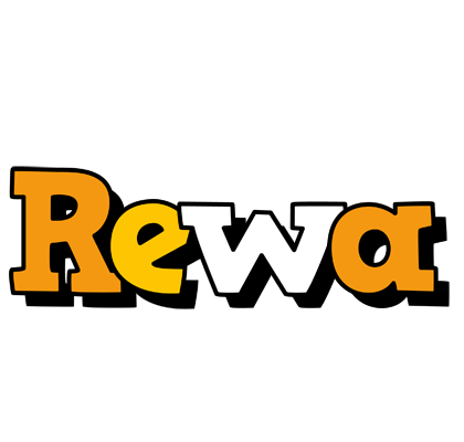 Rewa cartoon logo