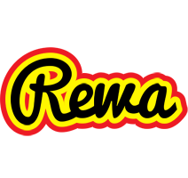 Rewa flaming logo