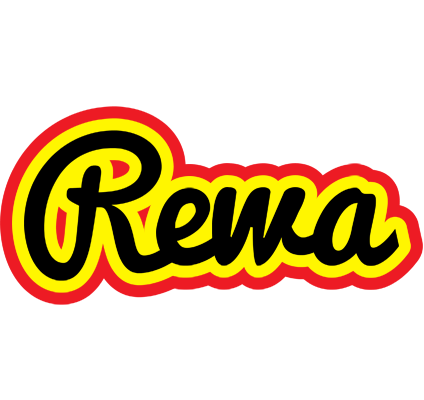 Rewa flaming logo