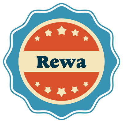Rewa labels logo