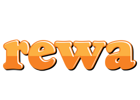 Rewa orange logo