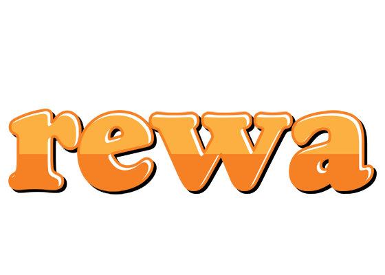 Rewa orange logo