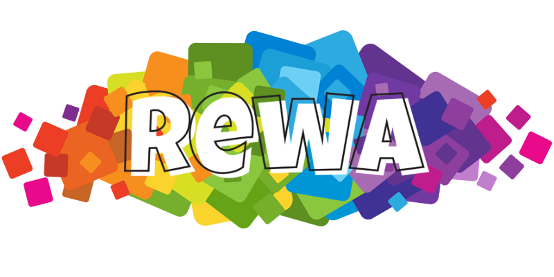 Rewa pixels logo