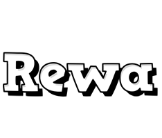 Rewa snowing logo