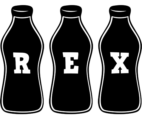 Rex bottle logo