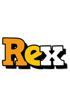 Rex cartoon logo