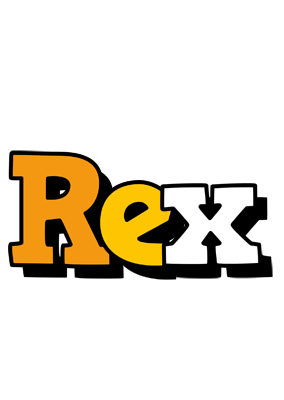 Rex cartoon logo