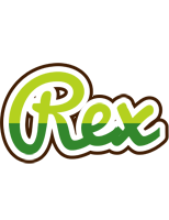 Rex golfing logo