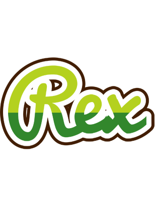 Rex golfing logo