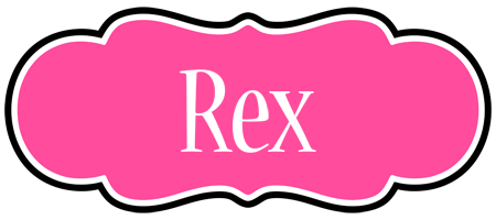 Rex invitation logo