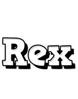 Rex snowing logo