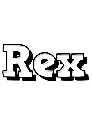 Rex snowing logo
