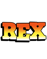 Rex sunset logo