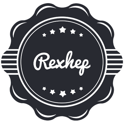 Rexhep badge logo