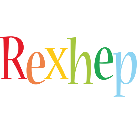 Rexhep birthday logo