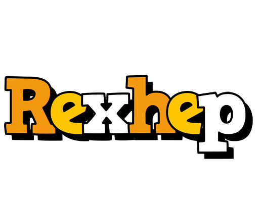 Rexhep cartoon logo