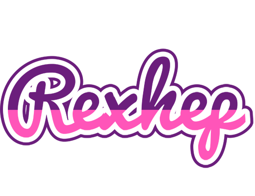 Rexhep cheerful logo