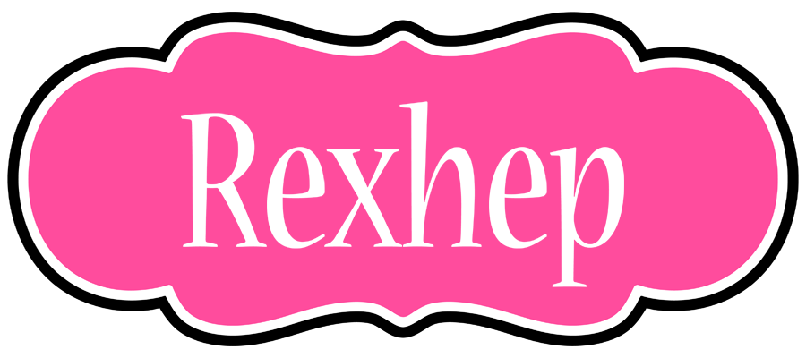 Rexhep invitation logo