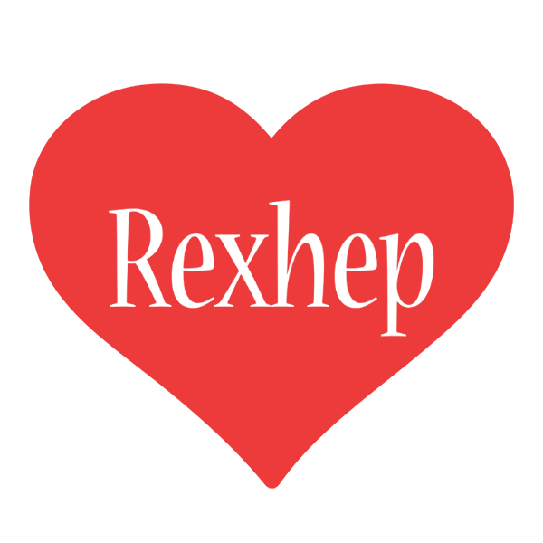 Rexhep love logo