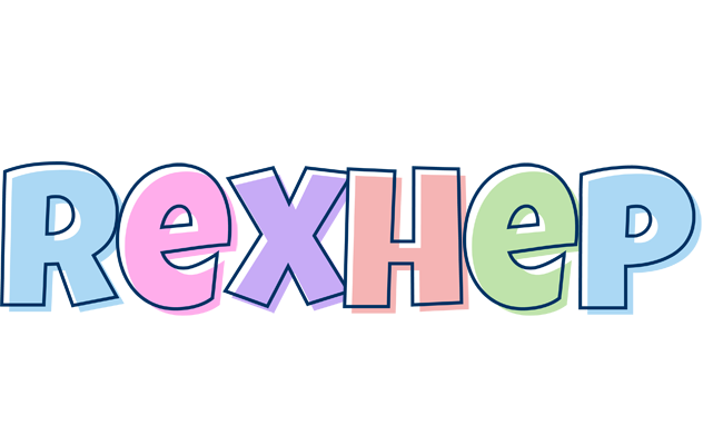 Rexhep pastel logo