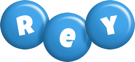 Rey candy-blue logo