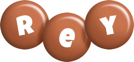 Rey candy-brown logo