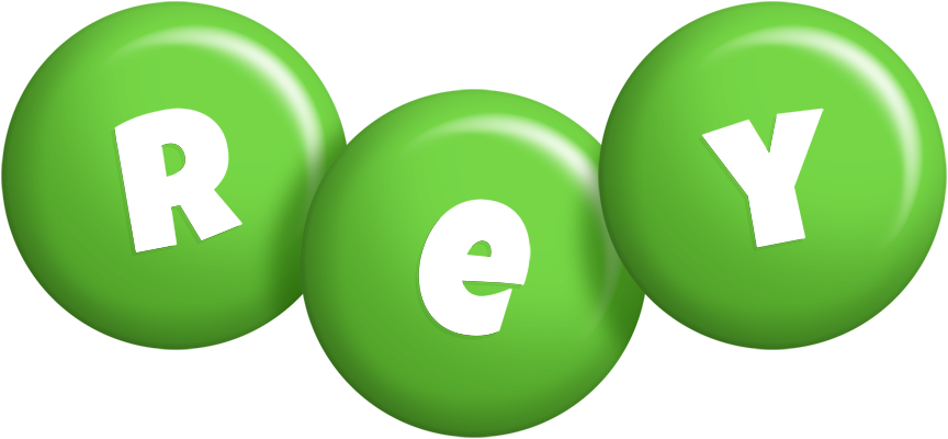 Rey candy-green logo