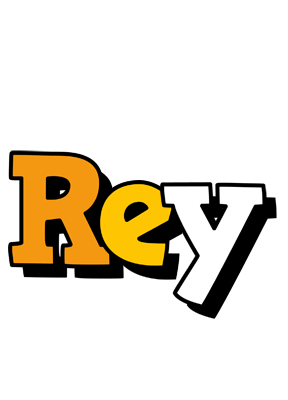 Rey cartoon logo