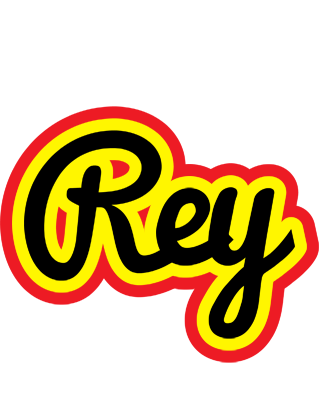 Rey flaming logo