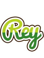 Rey golfing logo