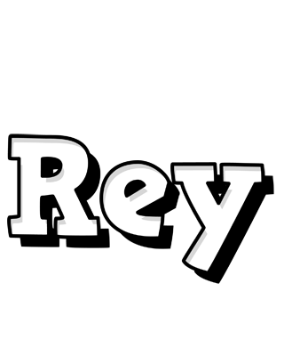 Rey snowing logo