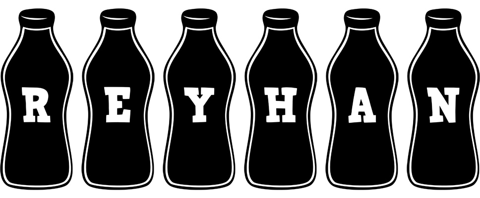 Reyhan bottle logo