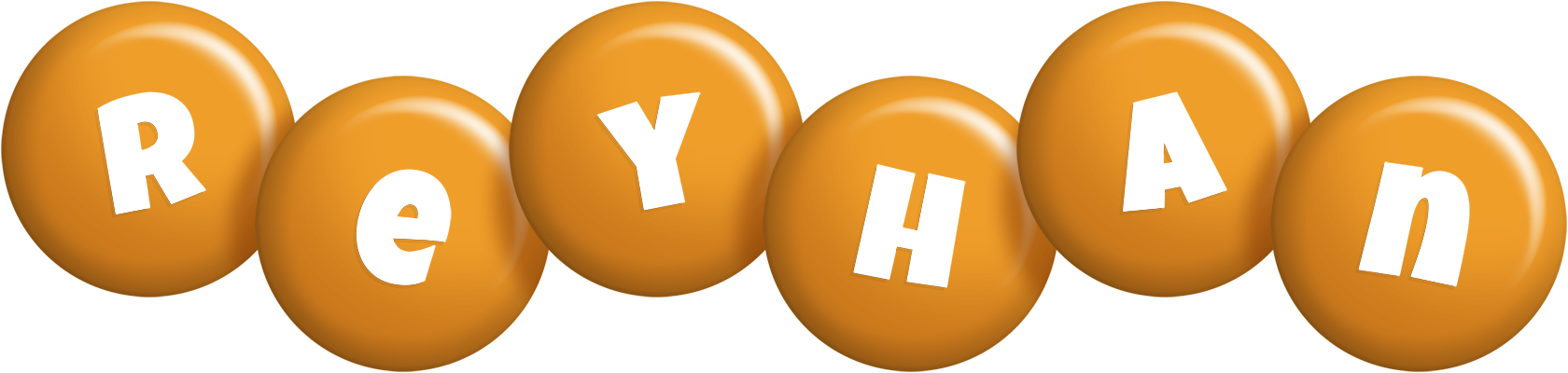 Reyhan candy-orange logo