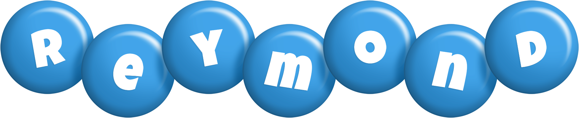 Reymond candy-blue logo
