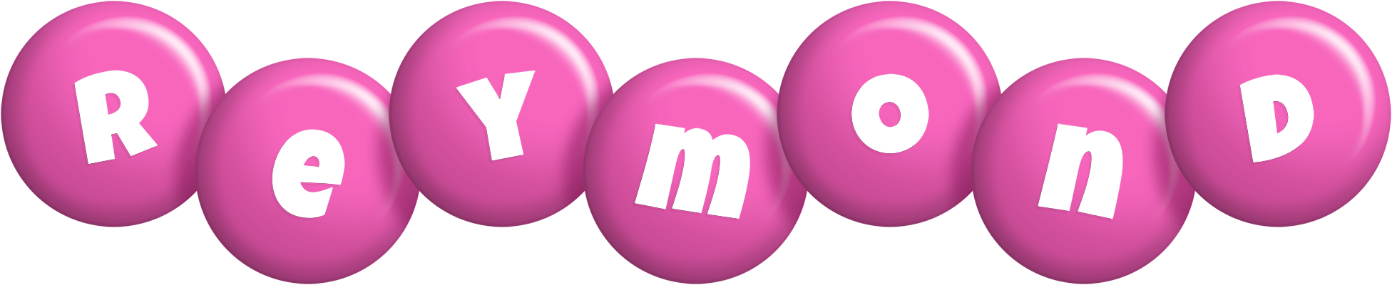 Reymond candy-pink logo
