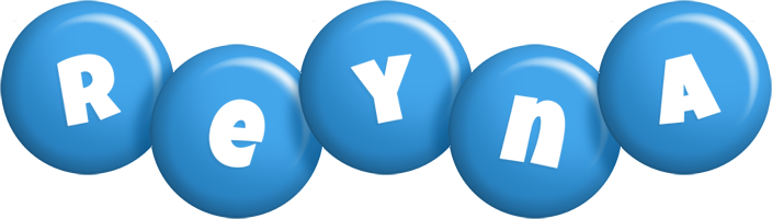Reyna candy-blue logo