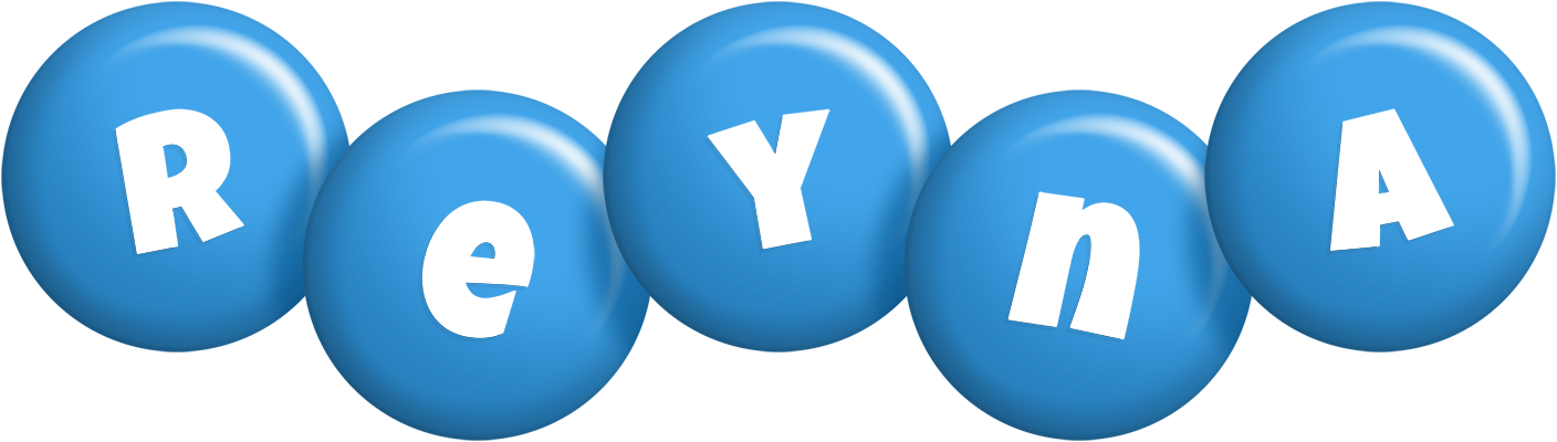 Reyna candy-blue logo