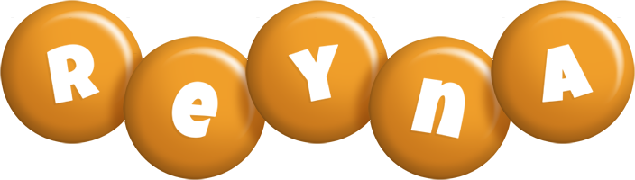 Reyna candy-orange logo