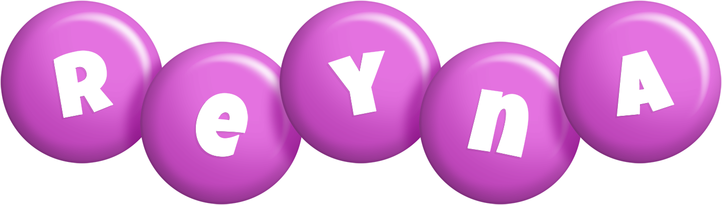 Reyna candy-purple logo