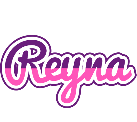 Reyna cheerful logo