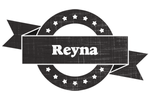 Reyna grunge logo