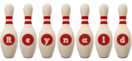 Reynald bowling-pin logo