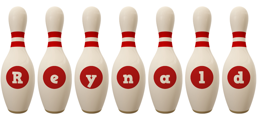 Reynald bowling-pin logo