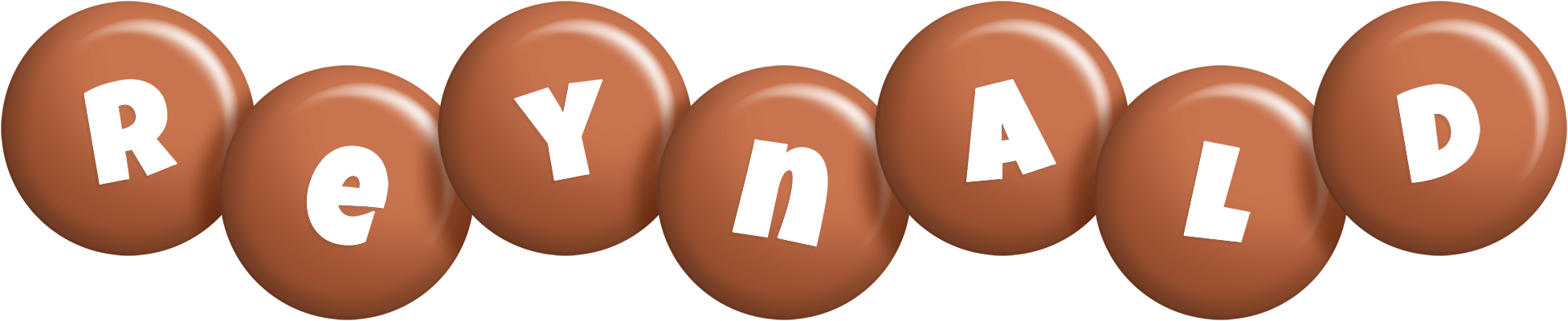 Reynald candy-brown logo