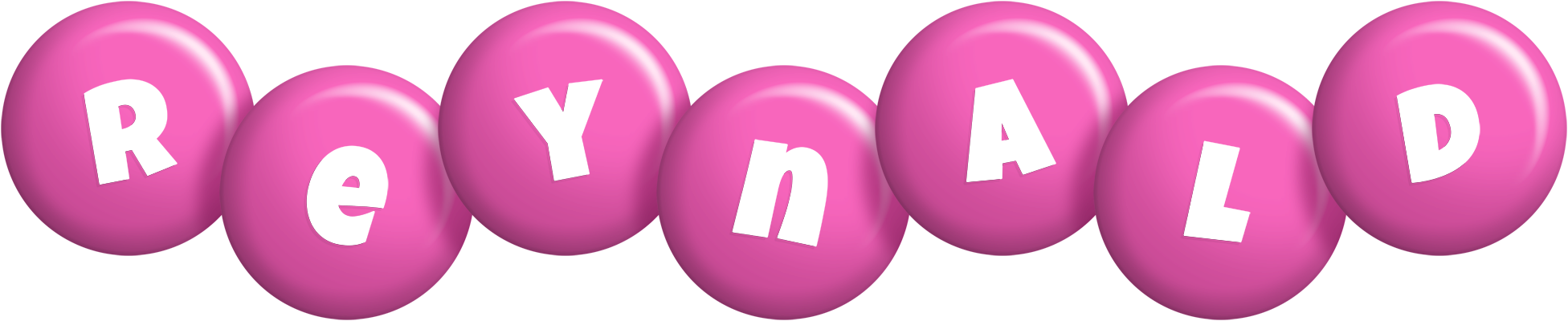 Reynald candy-pink logo