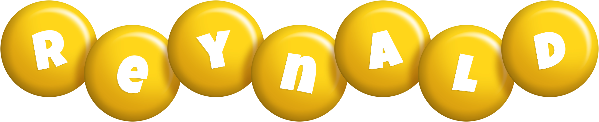 Reynald candy-yellow logo