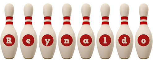 Reynaldo bowling-pin logo